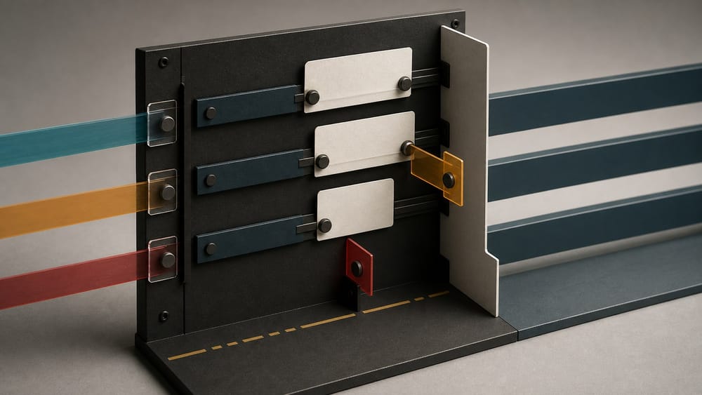 символическая схема Codex managed configuration как набор заранее заданных правил, границ и разрешений для агентов