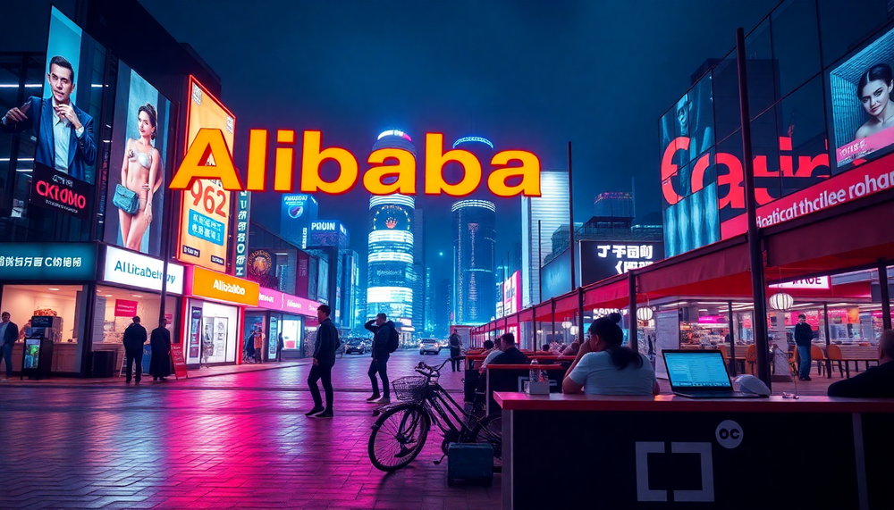 Сотрудник Alibaba за компьютером с запретом на использование Claude Code и переходом на Qoder