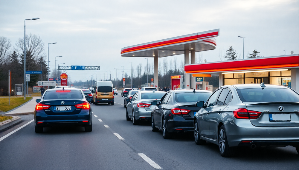Схема получения бензина с разным октановым числом на нефтеперерабатывающем заводе
