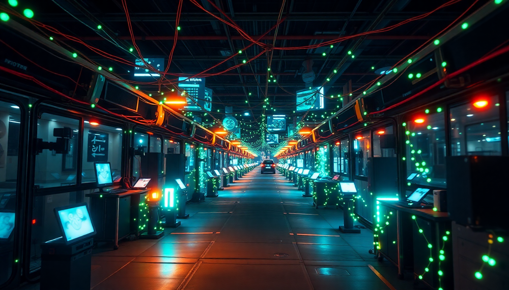 Интерфейс low‑code платформы для управления розничной сетью с карточками клиентов и торговых точек