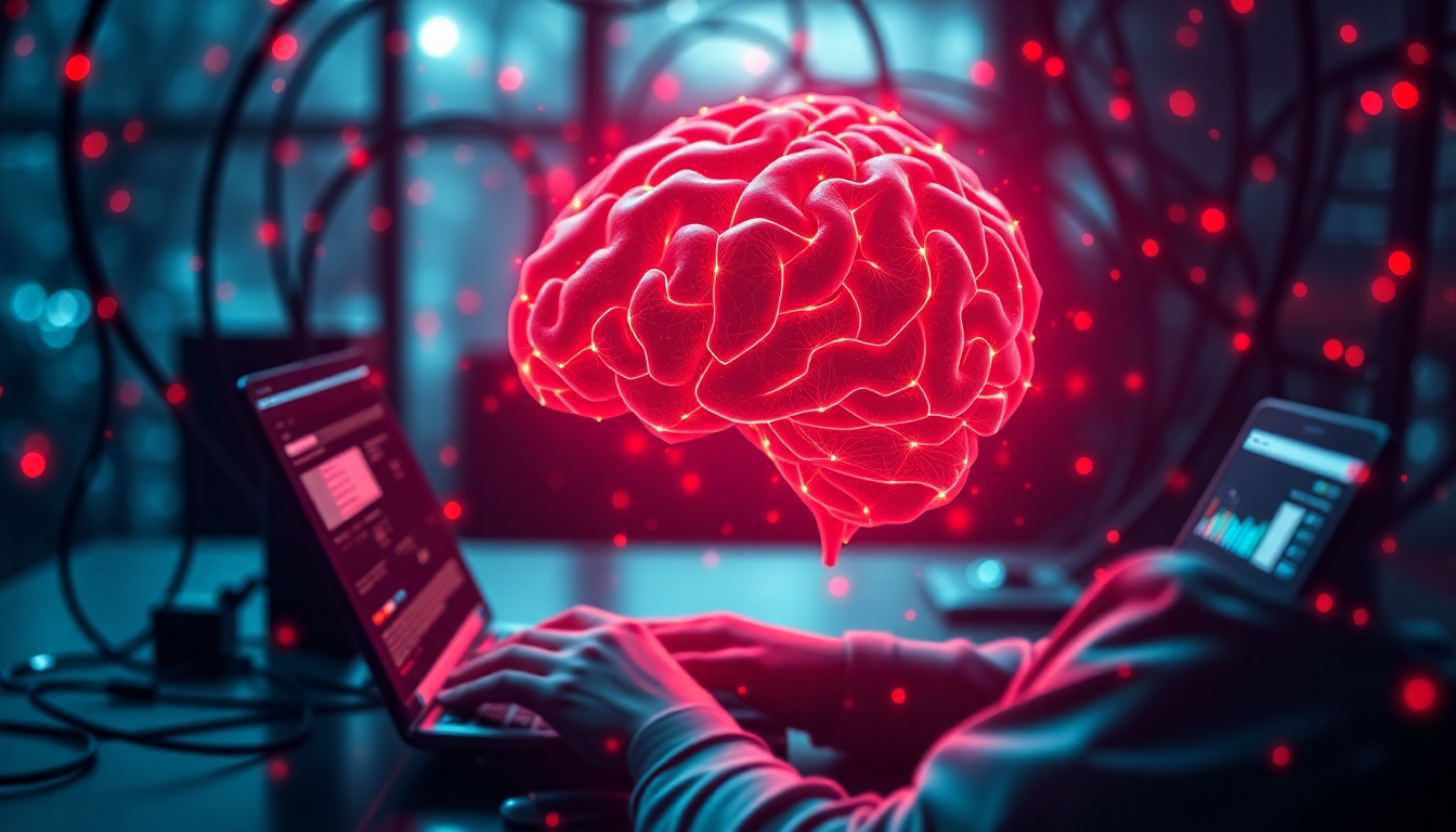 Интерфейс WebBrain AI агента, показывающий граф знаний и контекстные ответы на веб-странице